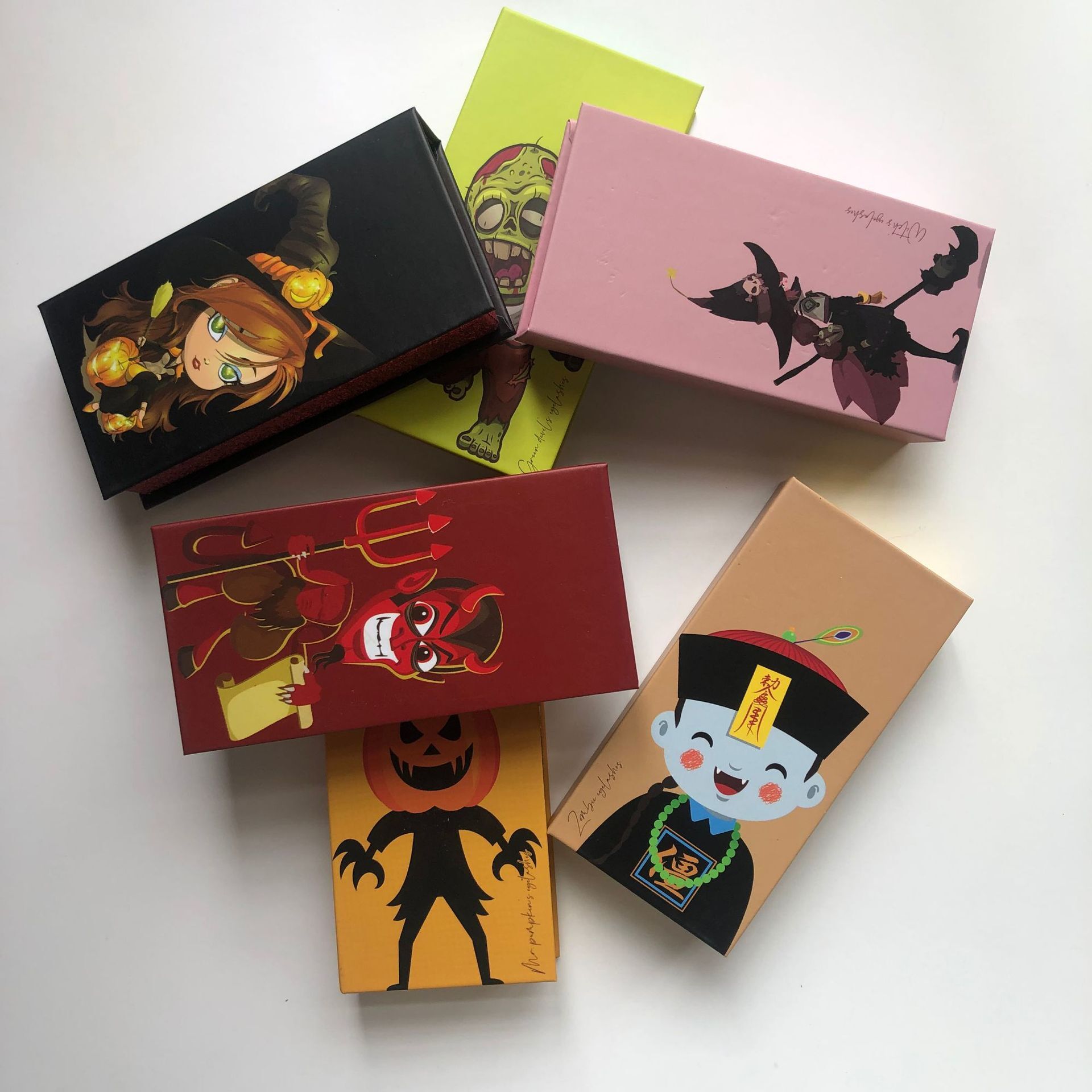 Halloween Custom Eyelash Packaging