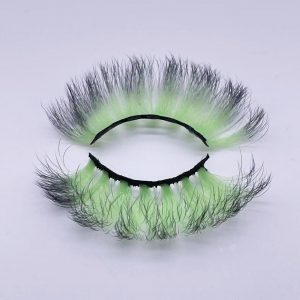 Color Lashes Green