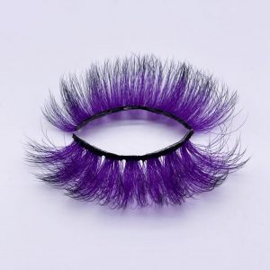 Color Lashes Purple