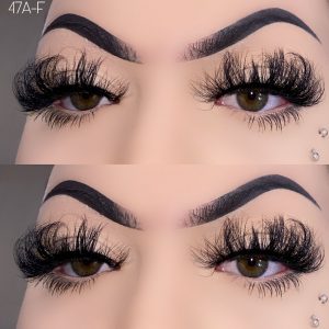 47A-F 25mm Russian Lashes