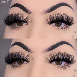 48A-F 25mm Russian Lashes